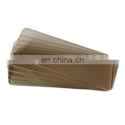 4mm Transparent Ceramic Glass 800 Degree Heat Resistant Fireplace Glass