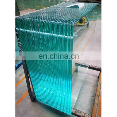 Toughened Building Construction Thick 12mm Safety Decorative Glass Substrate