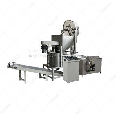 High Quality Commercial Electric Heating Deep Fryer Machine Pork Skin Pototo Chips Batch Fryer Machine for Sale