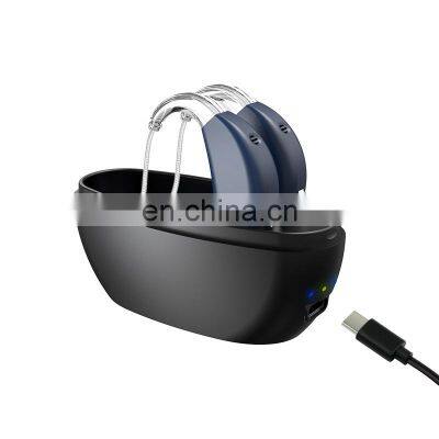 Best Pro Hearing Aid With Noise Canceling Severe Hearing Aid For Deaf People Rechargeable Mini Hearing Aid For The Deafness