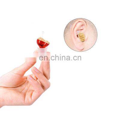 CE ROHS noise reduction cic invisible rechargeable micro audifonos para sordos