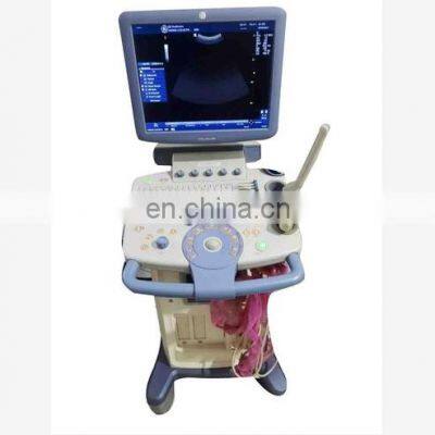 GE logiq C5 PRO Medical refurbished Ultrasonic Equipment trolley full digital Ultrasound Scanner machine