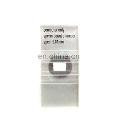 HC-B028C High-precision sperm counting chamber/sperm count capsule/Sperm counting Slide for SQA sperm quality analyzer
