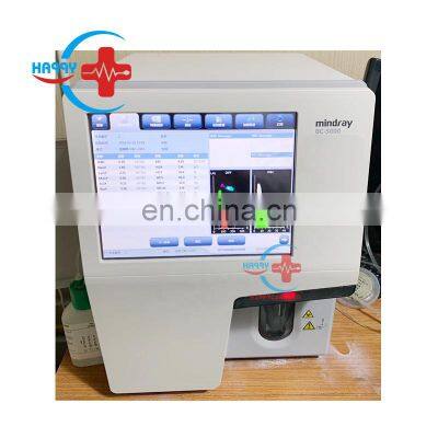 Used Mindray Portable 5 part CBC machine automatically 40test/hour blood cell counter hematology analyzer