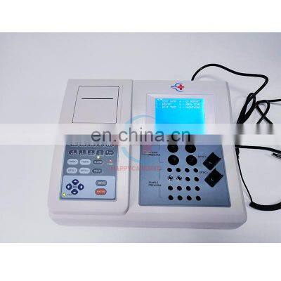 HC-B021C factory price hospital laboratory equipment blood coagulation analyzer double channel coagulometer