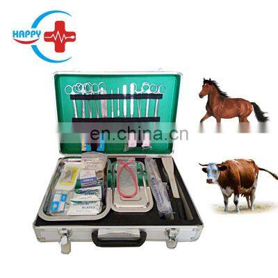 HC-R063 Large animals operation instruments/veterinary surgical instrument kit for cattle/horse etc