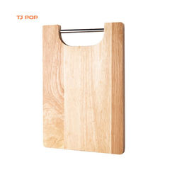 Rubber Wood chopping board/cutting board with handle