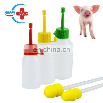 HC-R047 Wholesale disposable semen catheter for pig artificial insemination ,plastic semen tube artificial insemination