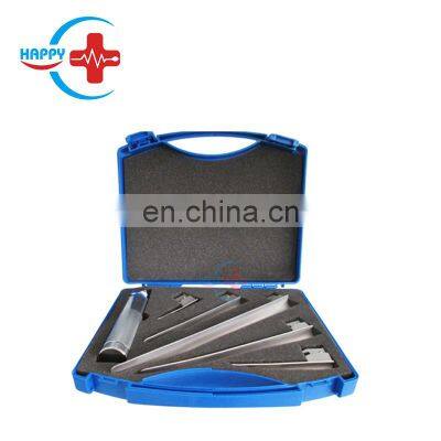 HC-R051 Veterinary Live stock Instrument Stainless Steel Veterinary fiber optical LED Laryngoscope
