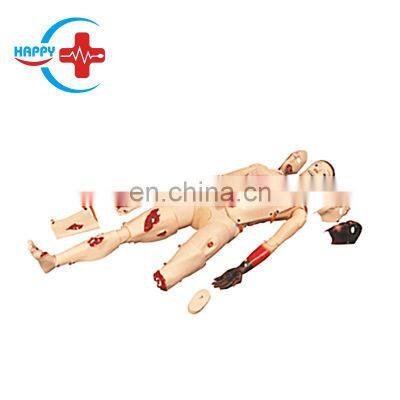 HC-S037 Hot Sale Advanced Trauma Nursing Training Manikin / trauma model ,Medical Simulation Training Model