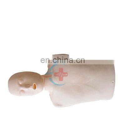 HC-S025 human body model Simple electronic semi-physical lung resuscitation simulator/half body cpr training manikin