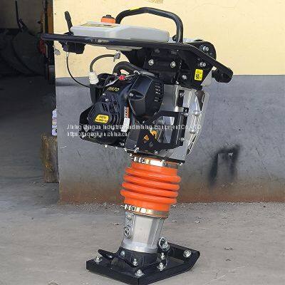 Gasoline small vibration hopping rammer hand - supported vibration rammer