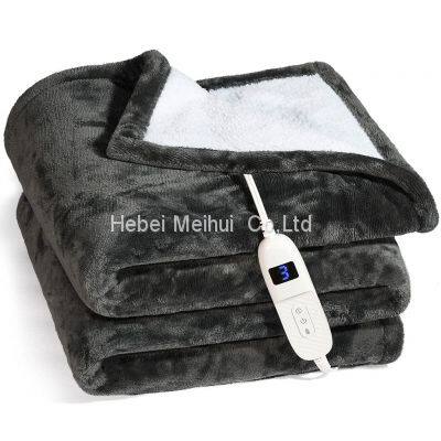 Sherpa Heating Pad Electric Heated Blanket USB Throw Electric Blanket