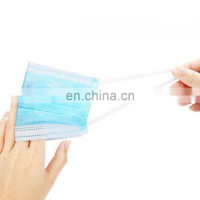 3 Layer Disposable Nonwoven Medical Mask With Customizable Logo And Packaging In Various Colors
