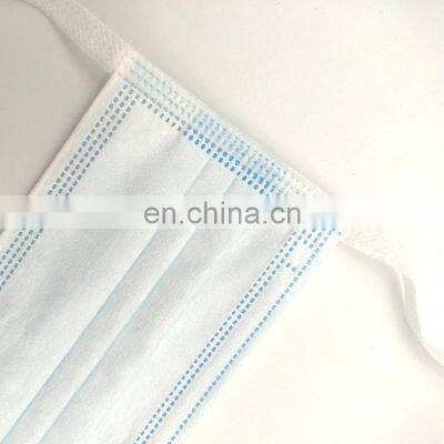 Medical surgical mask 3 ply tie on surgical face mask with tie