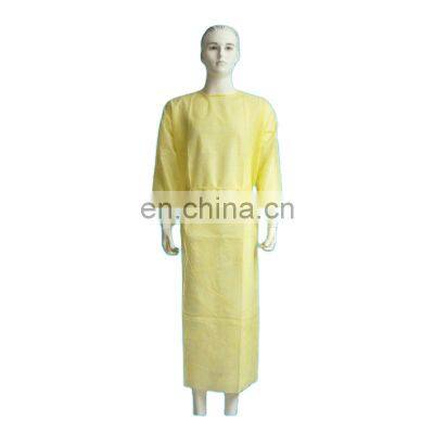 PP+PE Disposable Isolation Gown