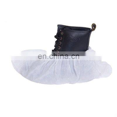 Anti-Slip CPE Material Shoe Cover Blue Color Disposable Shoe Cover