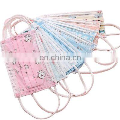 tela estampada para tapabocas face mask 3ply with nose pin kids mask protectores faciales