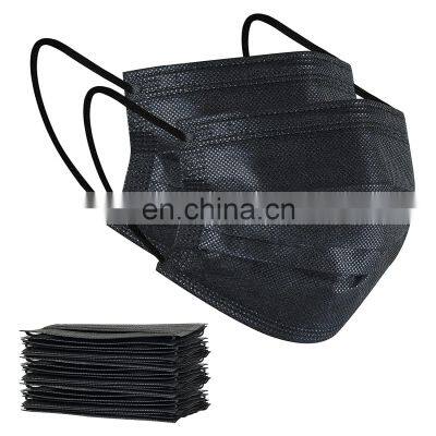 3ply mascarilla para ninos disposable black face mask type iir surgical facemask