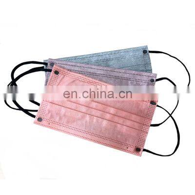 Colorful 3 Ply Disposable Face Mask colored adult face mask disposable