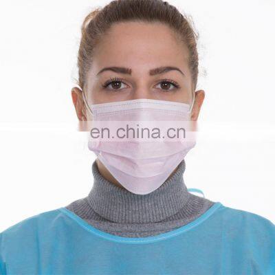 Medical Type IIR Face Mask Non-woven Disposable Surgical Face Mask