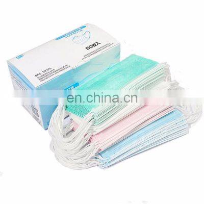 Desechable Mascarilla Quirurgica 3 Pliegues 3 Capas En Stock
