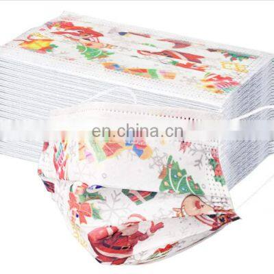 ISO certificates 3 ply disposable cute cartoon printed hello kitty face Mask for children