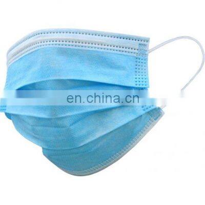 High Quality Disposable Surgical Protective 3-ply Dust Proof Breathing Mask 3-ply Face Mask Dust With Low Price