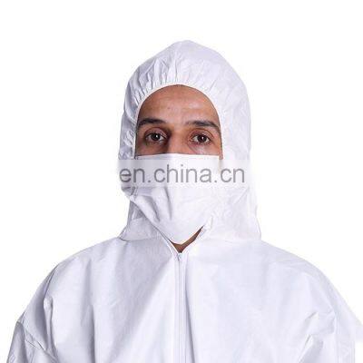 High Quality Breathable Man Coverall Suit Disposable Coverall Jumpsuit