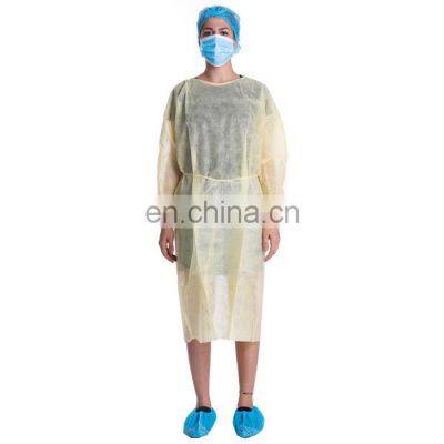 High Quality Disposable Isolation Gown Dental PP Isolation Gowns