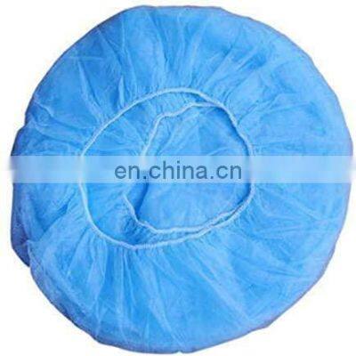 Disposable Bouffant Caps Hair Head Cover Net Hairnet for Medical Labs Spa Nurse Tattoo Food Service Health Hospital