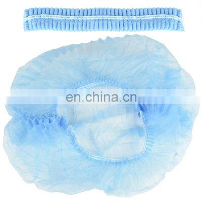 Non Woven Disposable Theatre Caps Bouffant Caps