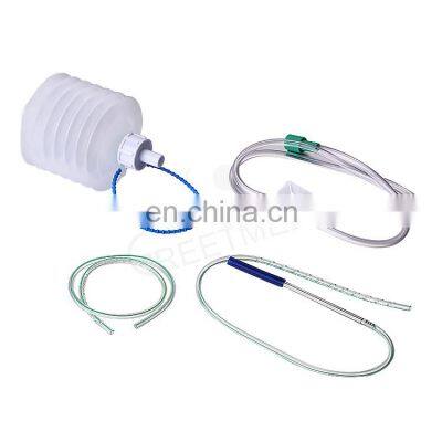 Factory price 200ml 400ml 500ml 800ml closed wound drainage system