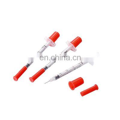 Greetmed Insulin syringe wholesale medical use disposable 0.3ml 0.5ml 1ml insulin syringe injector