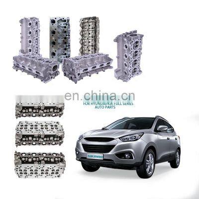 Ivanzoneko Factory wholesale Chinese Diesel Head Cylinder Aluminum Engine Cylinder Heads For Hyundai Kia Korean Cars