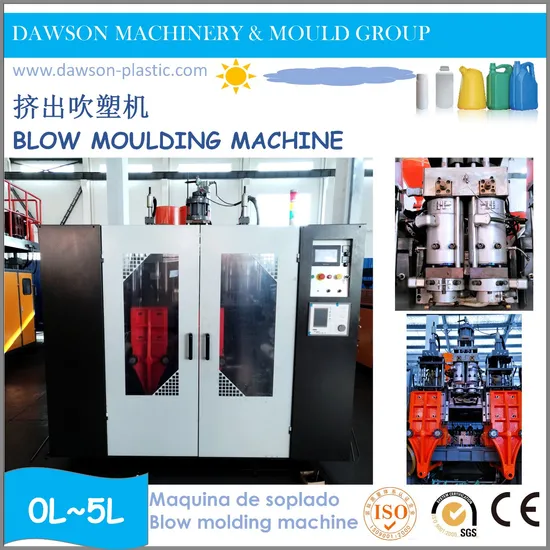 0L-5L Plastic Bottles Two Station Blow Molding Machine