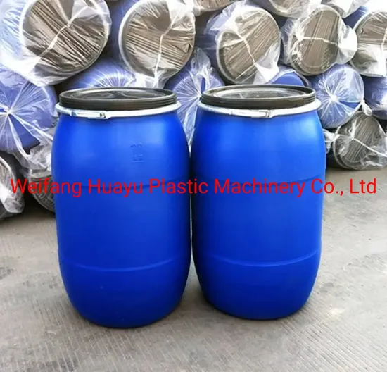 250L Open Top Drum Chemical Barrel Blow Moulding Machine High Automation Stable Performance