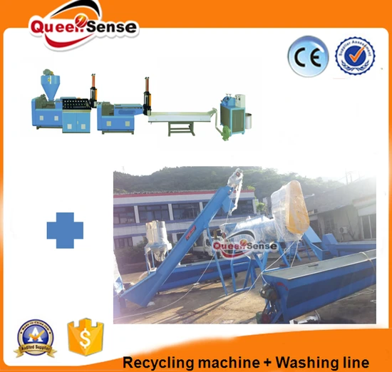 PE Film Water Stand Pelletization Machine Crushing Washing