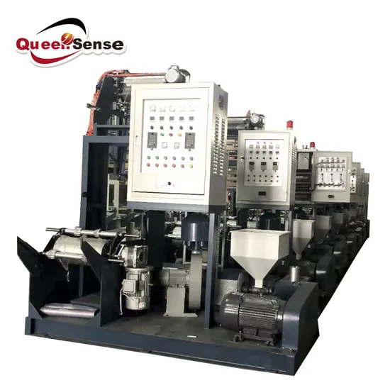 Plastic PE Hear Shrinkable Film Blowing Machine for Tshirt Bag