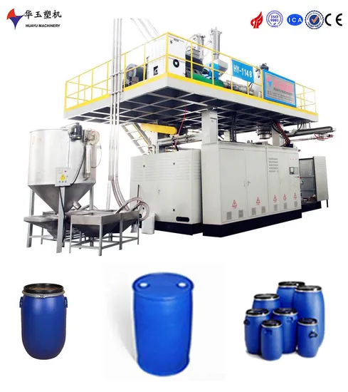 55 Gallon Chemical Liquid Storage Drum Extrusion Blow Moulding Machine