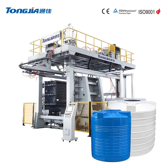 Tongjia 3000L 5000L Storage Water Tank HDPE Drum Extruder Blow Molding Machine