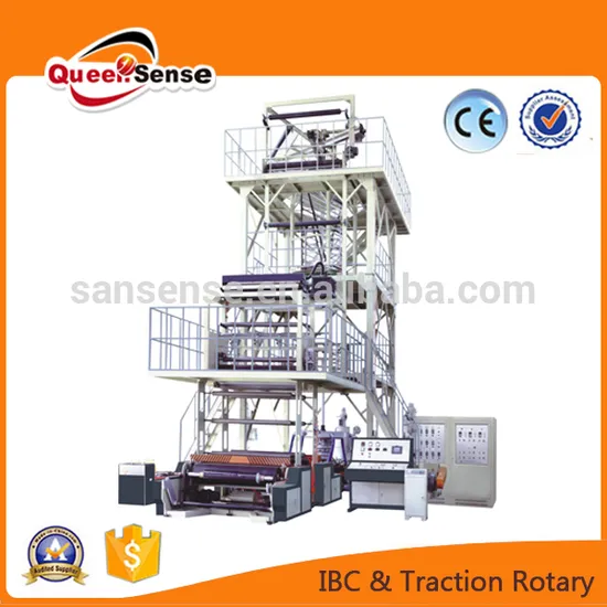 Three Layer Plastic Film Blowing Machine New