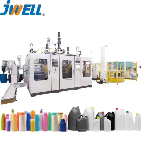 Jwell Bm05D/12D/20d Double Station Blow Molding Machine for Making Gear Oil Bottle