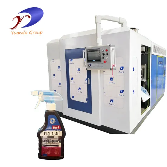 Alcohol Disinfectant Bottle Extrusion Blow Molding Machine