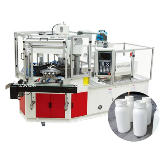 PE PV PC Plastic Small Bottles Various Cavities Injection Molding Machine Cosmetic Bottles From Dawson Machine