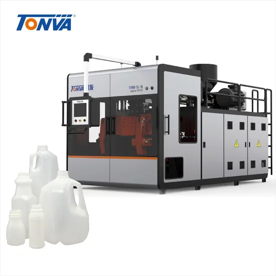 2 Cavity Milk Bottle Making Blow Molding Machine