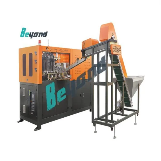 Fully Automtic 4 Cavity Small Plastic Pet Mineral Water Bottle Blow Moulding Machine with Auto Loader