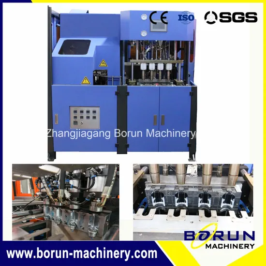 2000bph Plastic Bottle Blowing Machine with Four Cavities (BM-SA4)