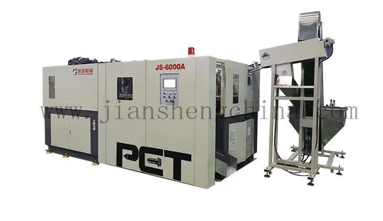 6 Cavities Linear Type Fully Automatic Blow Molding Machine