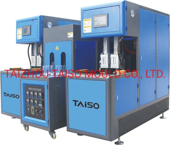 2 Cavities Semiautomatic Pet Bottle Blowing Machine for Making Small Bottles From 10ml to 2000ml Bottles